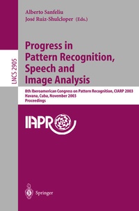 Enlarge image Cover: Progress in Pattern Recognition, Speech and Image Analysis - Springer