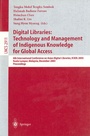 Cover: Digital Libraries: Technology and Management of Indigenous Knowledge for Global Access - Springer