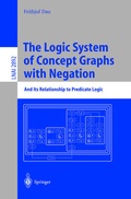 Cover: The Logic System of Concept Graphs with Negation - Springer