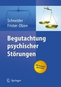 Cover: Begutachtung psychischer St&ouml;rungen - Springer