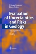 Cover: Evaluation of Uncertainties and Risks in Geology - Springer