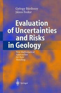 Enlarge image Cover: Evaluation of Uncertainties and Risks in Geology - Springer
