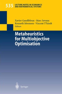 Enlarge image Cover: Metaheuristics for Multiobjective Optimisation - Springer