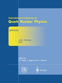 Enlarge image Cover: Refereed and selected contributions from International Conference on Quark Nuclear Physics - Springer