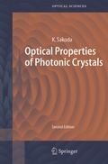 Cover: Optical Properties of Photonic Crystals - Springer