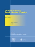 Cover: Refereed and selected contributions from International Conference on Quark Nuclear Physics - Springer