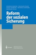 Abbildung von: Reform der sozialen Sicherung - Springer