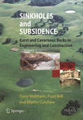 Cover: Sinkholes and Subsidence - Springer
