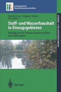 Cover: Stoff- und Wasserhaushalt in Einzugsgebieten - Springer