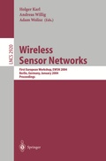 Cover: Wireless Sensor Networks - Springer
