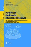 Cover: Distributed Multimedia Information Retrieval - Springer