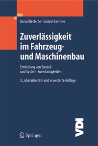 Abbildung von: Zuverlässigkeit im Fahrzeug- und Maschinenbau - Springer