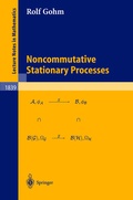 Cover: Noncommutative Stationary Processes - Springer