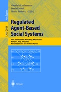 Cover: Regulated Agent-Based Social Systems - Springer