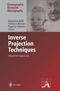 Enlarge image Cover: Inverse Projection Techniques - Springer