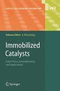 Cover: Immobilized Catalysts - Springer