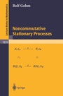 Cover: Noncommutative Stationary Processes - Springer