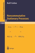 Cover: Noncommutative Stationary Processes - Springer
