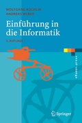 Cover: Einf&uuml;hrung in die Informatik - Springer