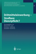 Cover: Drittmitteleinwerbung - Strafbare Dienstpflicht? - Springer