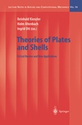 Cover: Theories of Plates and Shells - Springer