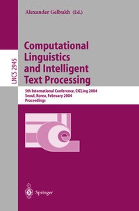 Abbildung von: Computational Linguistics and Intelligent Text Processing - Springer