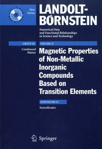 Abbildung von: Sorosilicates - Springer