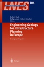 Cover: Engineering Geology for Infrastructure Planning in Europe - Springer