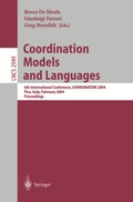 Cover: Coordination Models and Languages - Springer