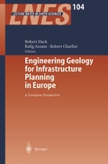 Cover: Engineering Geology for Infrastructure Planning in Europe - Springer