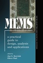 Cover: MEMS: A Practical Guide of Design, Analysis, and Applications - Springer