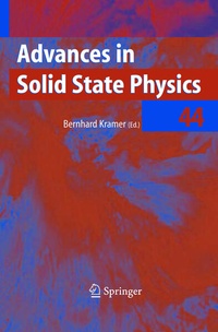 Enlarge image Cover: Advances in Solid State Physics - Springer