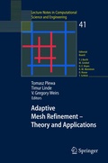 Cover: Adaptive Mesh Refinement - Theory and Applications - Springer