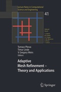 Cover: Adaptive Mesh Refinement - Theory and Applications - Springer