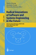 Cover: Radical Innovations of Software and Systems Engineering in the Future - Springer