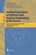 Cover: Radical Innovations of Software and Systems Engineering in the Future - Springer