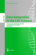 Cover: Data Integration in the Life Sciences - Springer