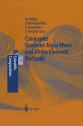 Cover: Conjugate Gradient Algorithms and Finite Element Methods - Springer