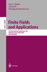Abbildung von: Finite Fields and Applications - Springer
