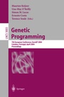 Cover: Genetic Programming - Springer