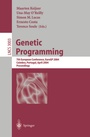 Cover: Genetic Programming - Springer
