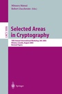 Cover: Selected Areas in Cryptography - Springer