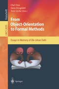 Cover: From Object-Orientation to Formal Methods - Springer