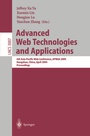 Cover: Advanced Web Technologies and Applications - Springer