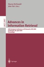 Cover: Advances in Information Retrieval - Springer
