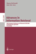 Cover: Advances in Information Retrieval - Springer