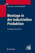 Cover: Montage in der industriellen Produktion - Springer