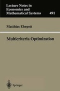 Cover: Multicriteria Optimization - Springer