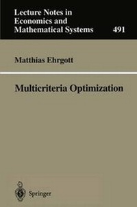 Enlarge image Cover: Multicriteria Optimization - Springer