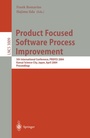 Cover: Product Focused Software Process Improvement - Springer
